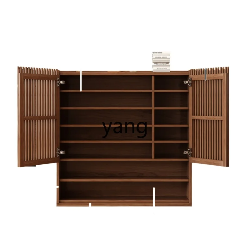 

L'm'm Home Doorway Solid Wood Large Capacity Doorway Entrance Cabinet New Chinese Style