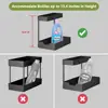Under Sink Organizers and Storage, L-Shape Kitchen Bathroom Organization, 2-Tier Sliding Storage Under Sink Cabinet Organizer 2
