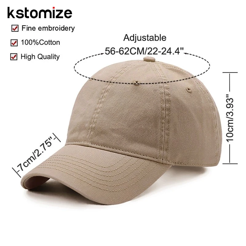 Black Cap Solid Color Unisex Cotton Plain Baseball Cap Women Dad Hat For Men Adjustable baseball cap