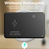 Wireless Charging Wallet Tracker Card Work with Apple Find My App Smart Card Tracker Item Tracker for Luggage Tag Purse Passport 5