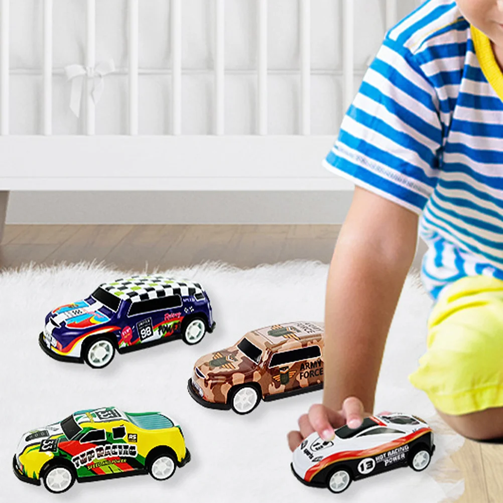 

25/30pcs Alloy Pull Back Car Model Inertia Racing Car Diecast Vehicle Model Kids Educational Toys Birthday Gifts