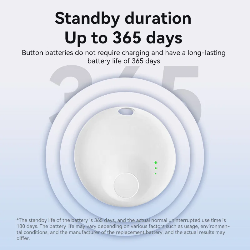 N Tag Smart Mini Tracker For Kids Pets Work For Apple "Find My" APP GPS Global Positioning Anti Loss Track Keys Wallet