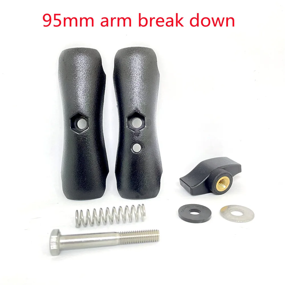 Universal Motorcycle Mount with Ball Head and 10mm Base Hole, Black