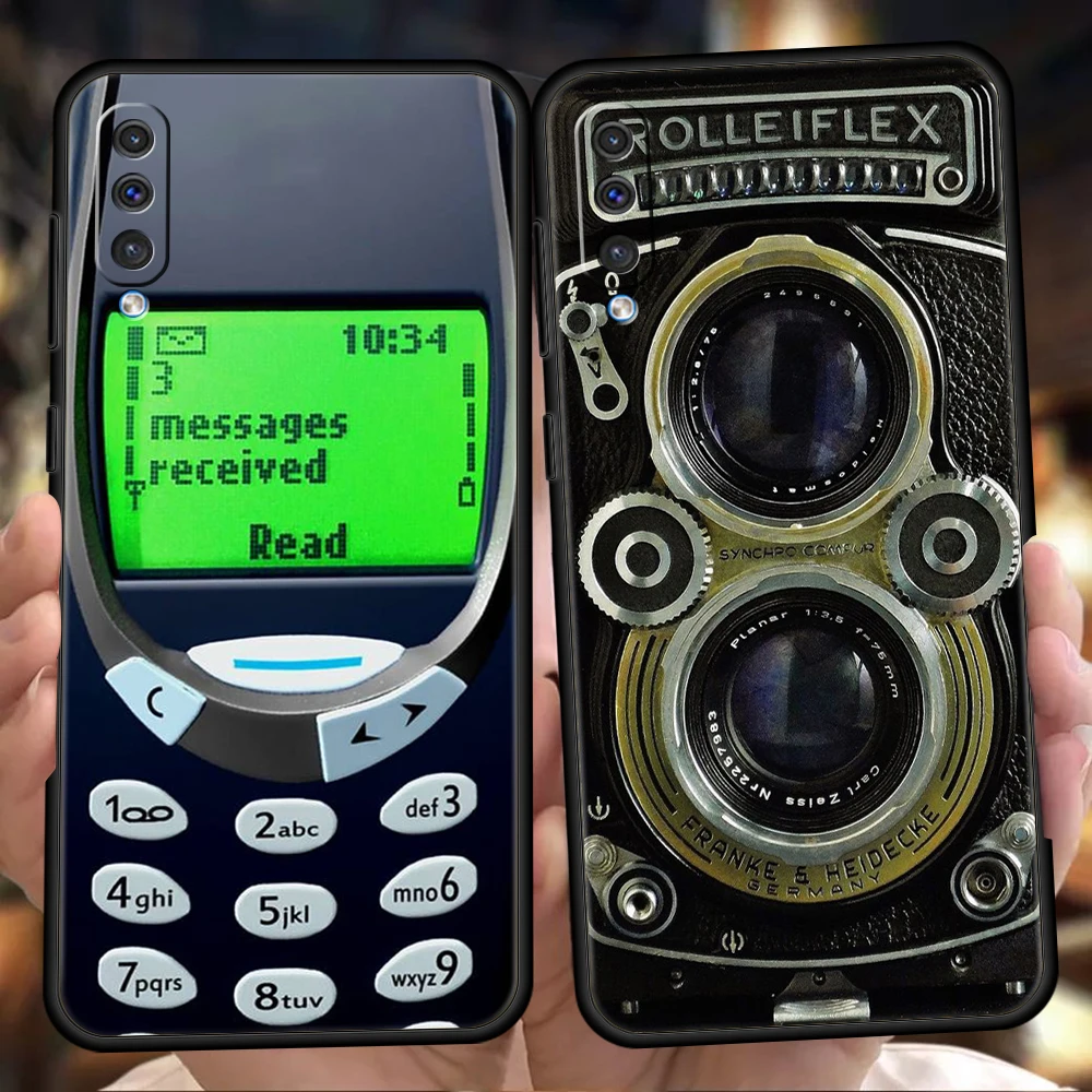 Retro Cassette Tape Design Phone Case Cover