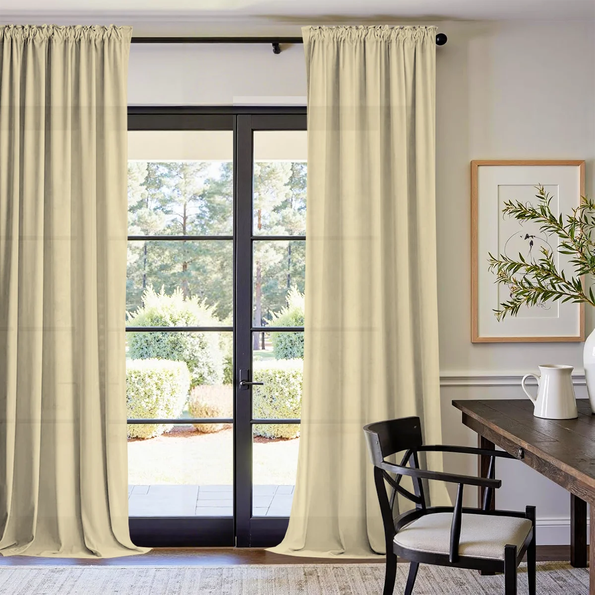 Elegant Light Filtering Curtains 5