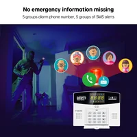 Fuers W210 DIY Tuya Smart Alarm System WIFI Burglar Alarm Smart Home GSM Alarm System  Color LCD Display Security Motion Sensor - Image 4