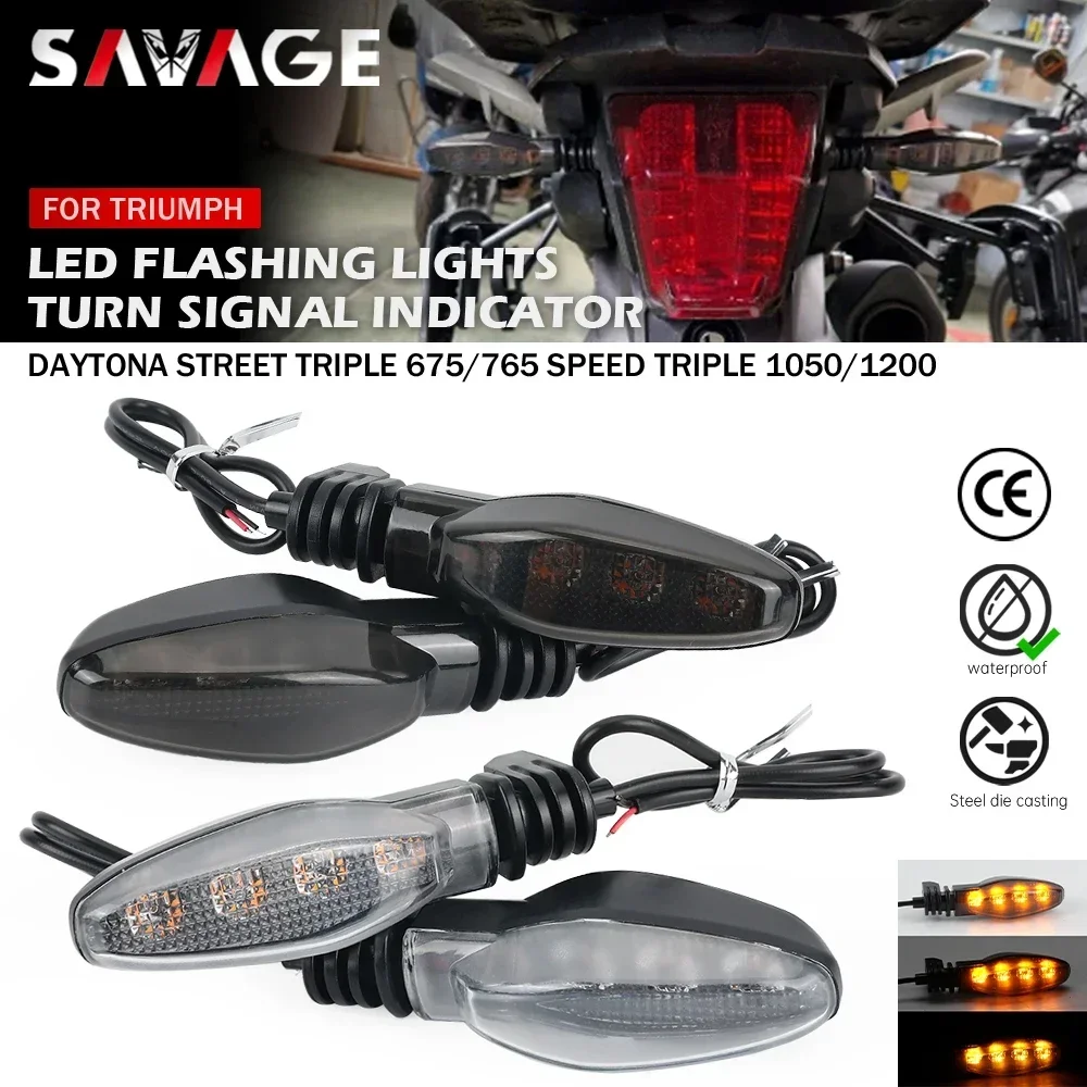 Clignotants Séquentiels Pour Triumph Street Triple / Speed Four / Daytona - Neufs