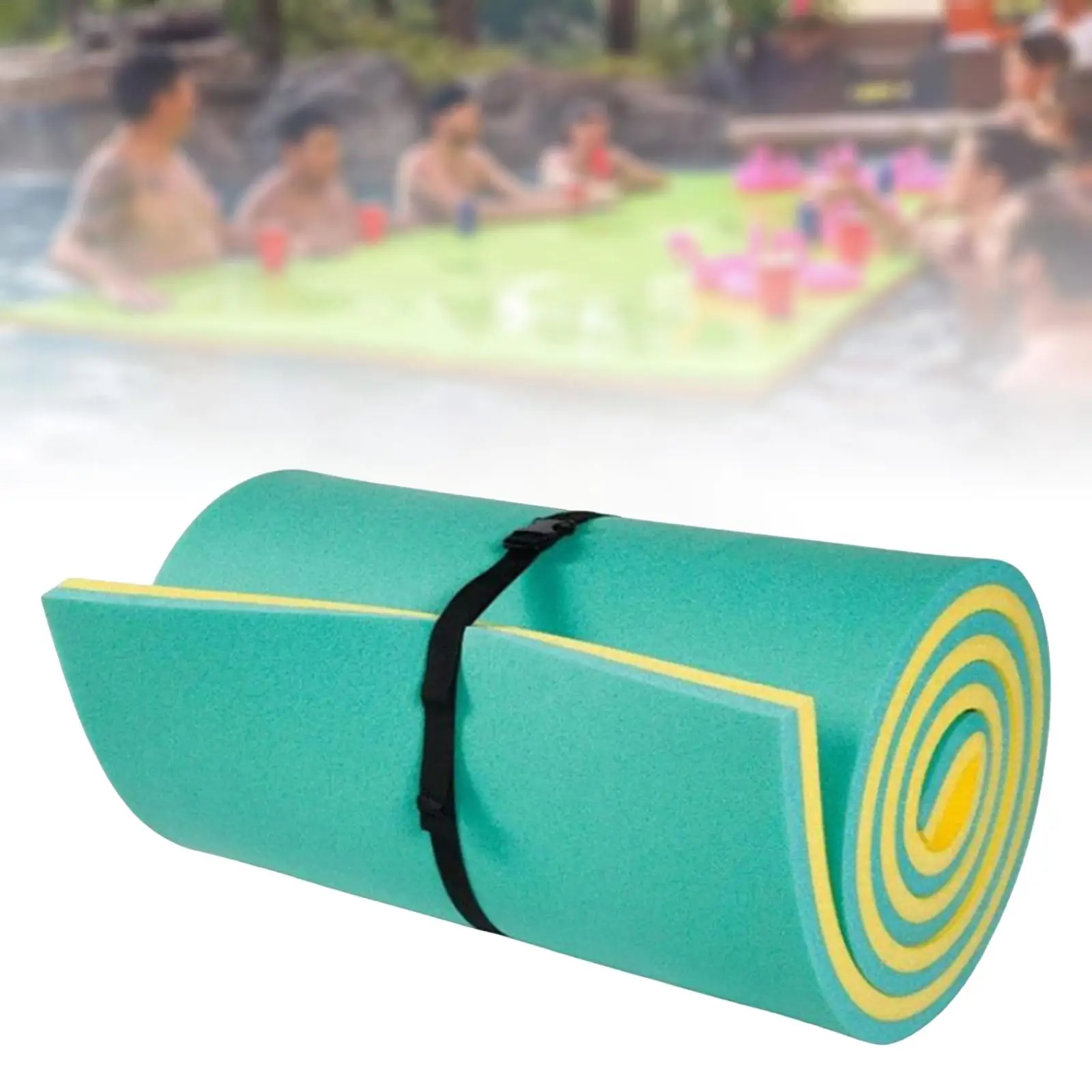 

Pool Floats Raft Lounges Mattress Comfortable Adults Water Floating Mat Pool Lounger Float Non Inflatable for Lake River