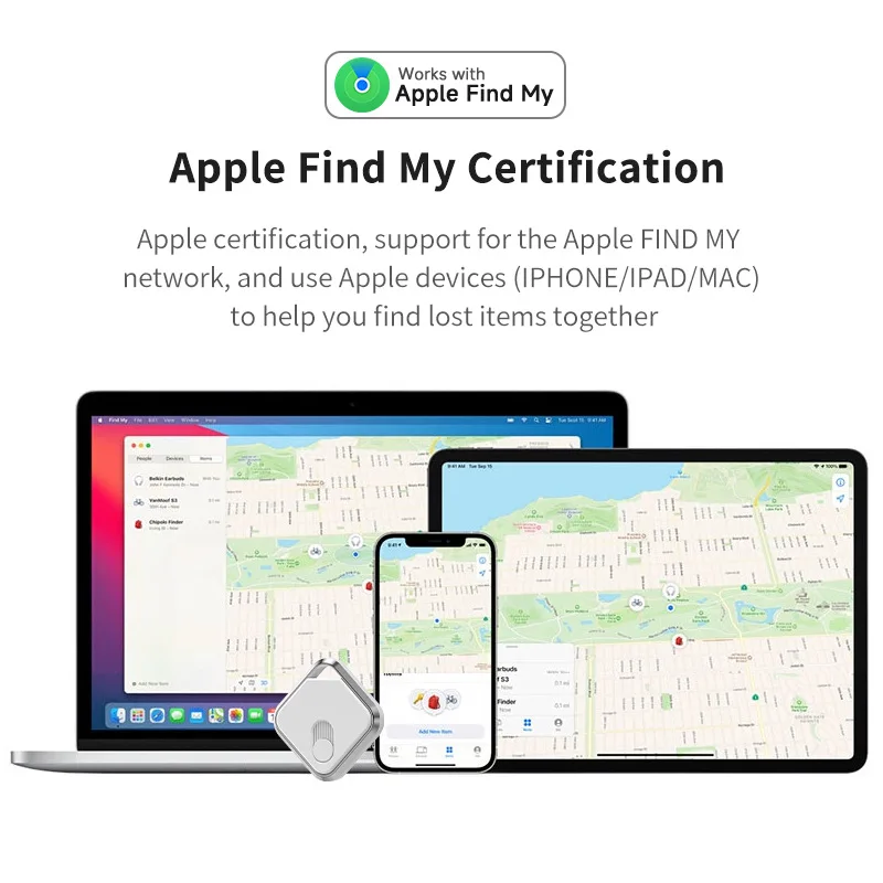 Xiaomi GPS Tracker Bluetooth 5.0 Anti-Lost Device Location Finder Portable Tracker for Apple Find My