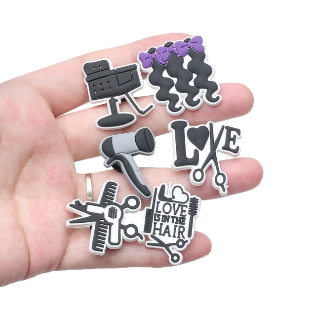 9pcs Cute Alphabet Design Hair Clip For Kids And Girls, Suitable