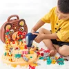 Children Electric Drill Toolbox Driller Games Tool Toy for Boys 4-6 Years Old Montessori Screw Puzzle Kid Pretend Play Toys Gift 3