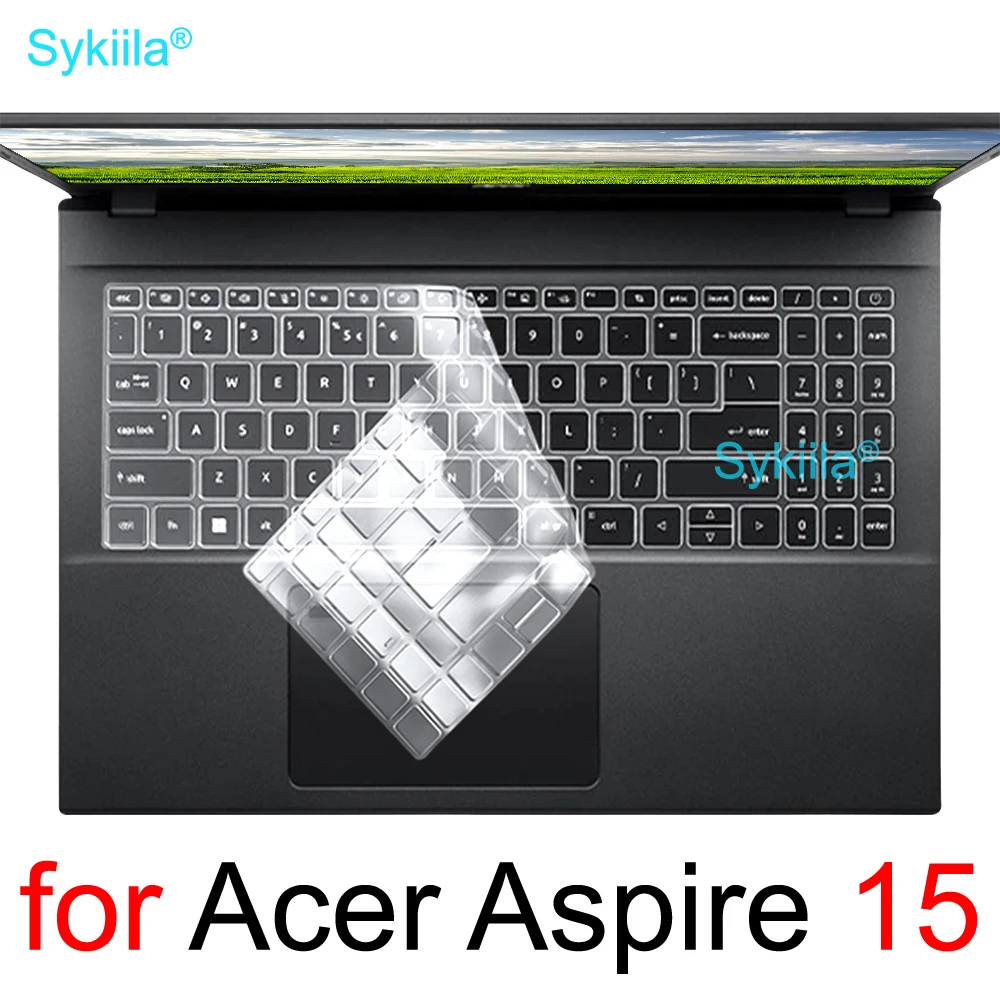 

Keyboard Cover for Acer Aspire 3 5 6 7 1 Vero A315 A515 A715 A115 A615 AV15 E1 E5 ES1 Silicone Protector Skin Case Accessory 15