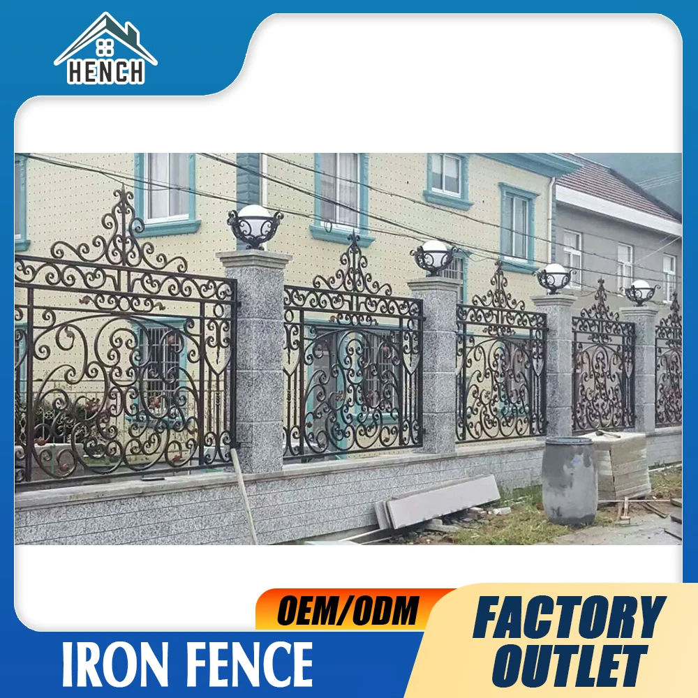 Home Villa Wrought Iron Aluminum Fence Fencing Design - AliExpress, image size:1000x1000