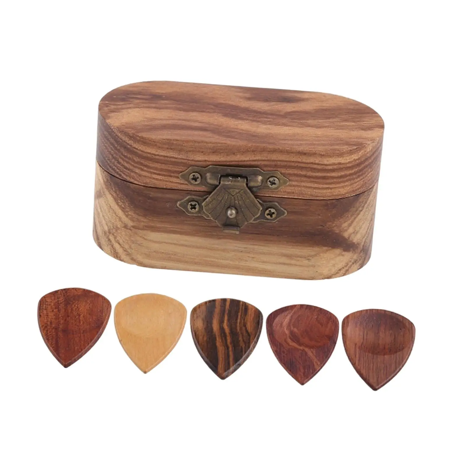 Wooden Bass Picks Display Stands ,Portable Small Item Organizer ,Jewelry