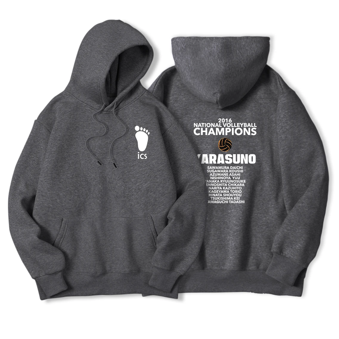 

Karasuno Haikyuu Funny Cartoon Hoodies Men Cotton Casual Cool Streetwear Japan Anime Hooded Personality Fashion Mens Sweatshirt