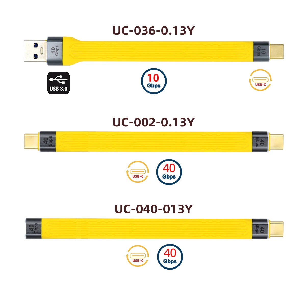 

Плоский тонкий кабель USB Type-C для ноутбука и телефона 13 см