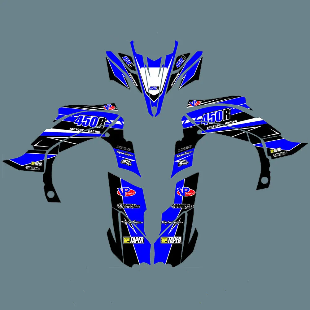 YFZ450R 2013-2009  ATV ׷  Į ƼĿ ŰƮ, ߸ YFZ 450R 2009 2010 2011 2012 2013 YFZ450 R