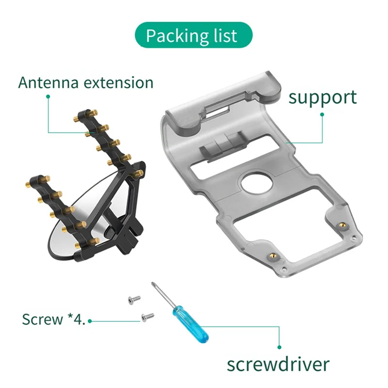 Amplificateur Signal Antenne DJI Mini3/Mavic 3 Pro Noir