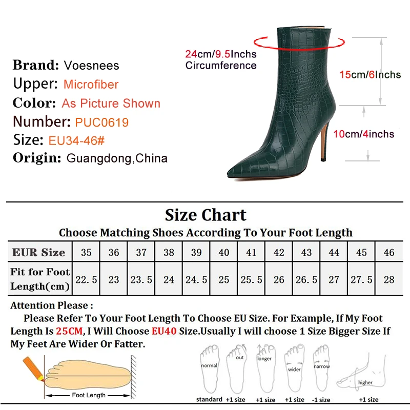 2025 New PU Embossed Short Boots Ladies Pointed Toe Stiletto Heels For Party  Women's Winter Shoes Korean Style High Heel Boots