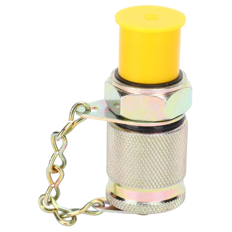 2개 유압 테스트 어댑터 고압 호스 피팅 측정 포인트 커플링 도구(1/4inM16 X 2)