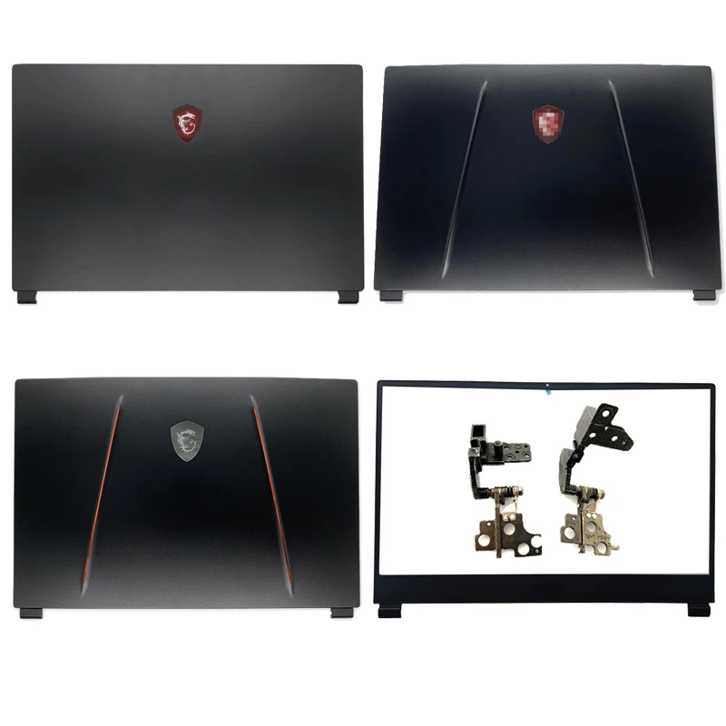 

Новинка, задняя крышка для ноутбука MSI GP65/GL65, задняя крышка для ЖК-экрана серии MS-16U1/Передняя панель/петли, металлический чехол 3076U1A222HG01
