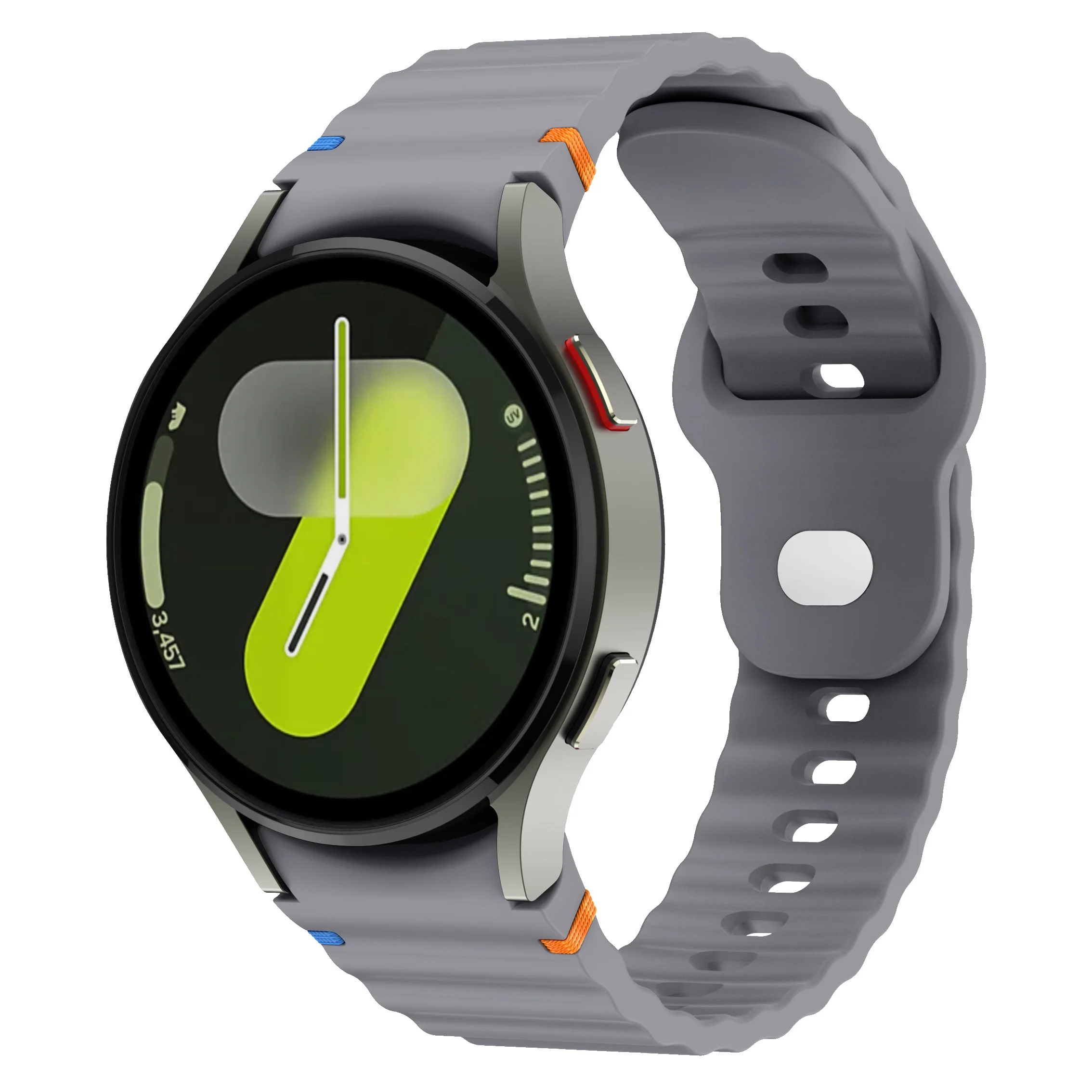 Seamless Silicone Bracelet for Galaxy Watches - Universal Fit