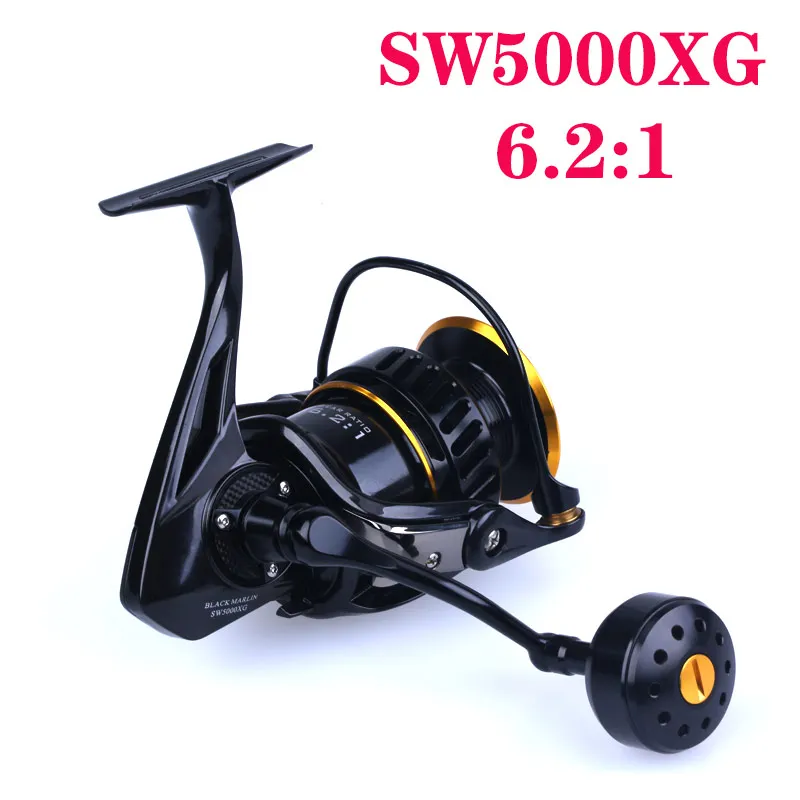 LUREKILLER Japan Black Marlin Spinning Reel Jigging Reel SW4000XG