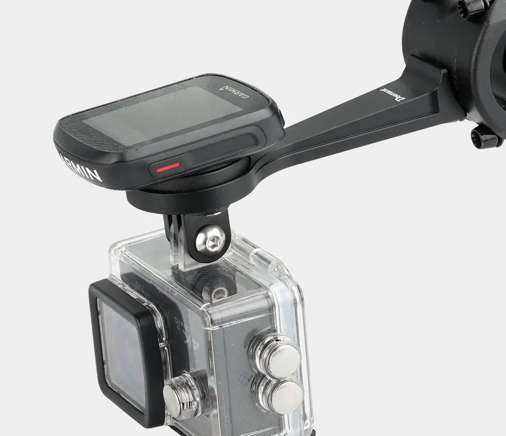 Fahrrad-Vorbauverlängerung, längere Version 98 mm für Tarmac SL7/SL8, passend für Garmin 1050 IGPS Computer mit 3 Gabeladaptern – Detail 11