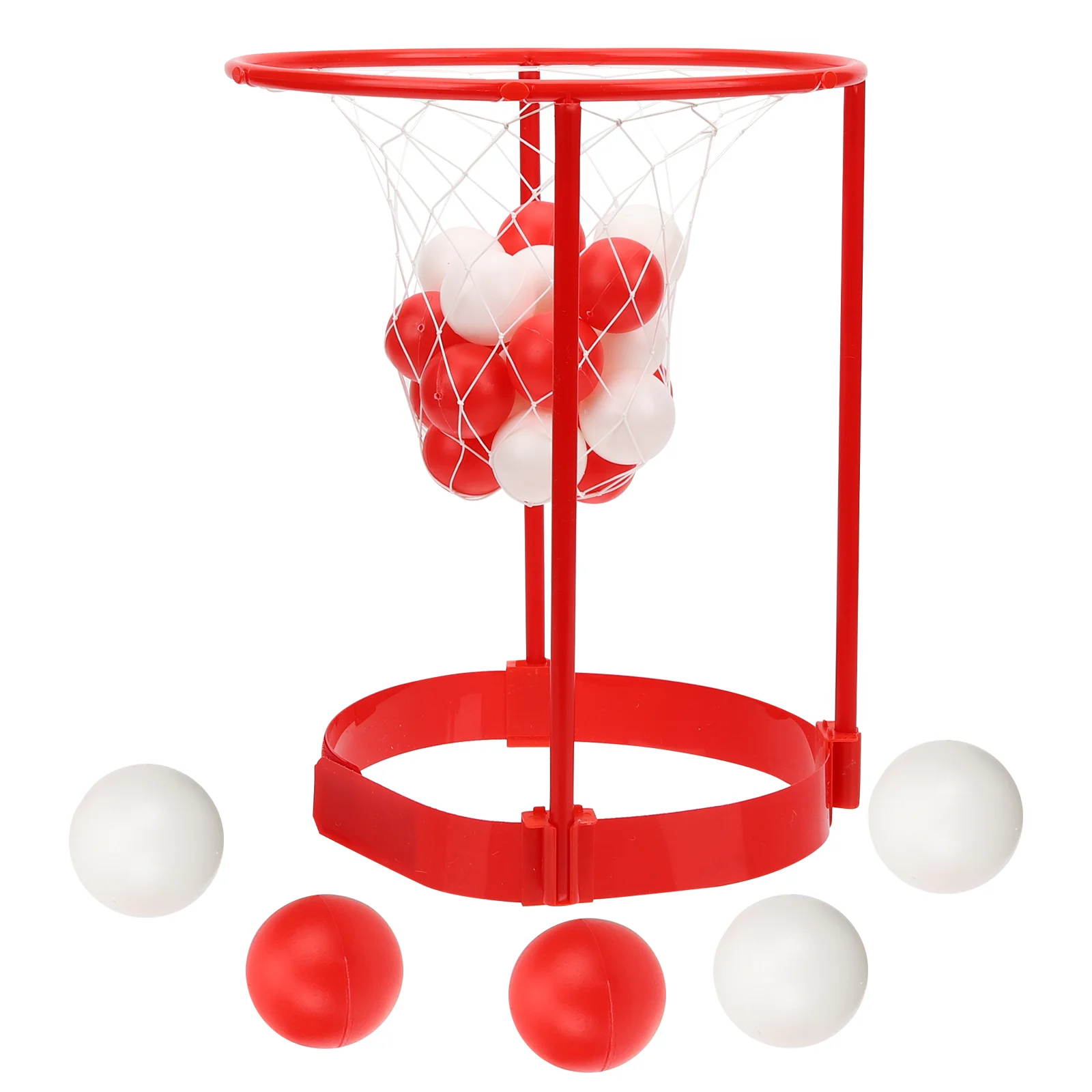 Overhead Basketball Shooting Toy Indoor And Outdoor Headband Hoop Balls Throwing Toy Multi Person Interactive Game Children Gift 4