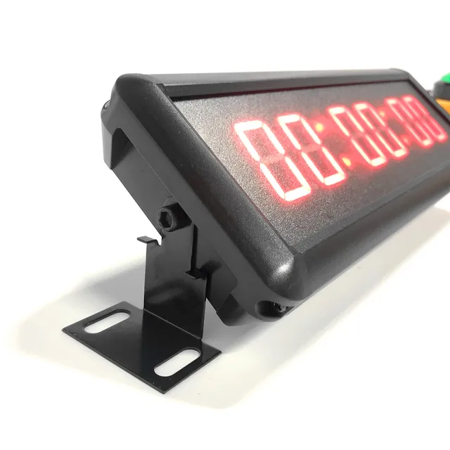 1,5 "29 Cm -Es Led Visszaszámlálás Stopper Óra 6 Gombnyomással, A Vonal Gomb Visszaállítása Az Iskolába Ninja Unicycle Race Timer - Image 5