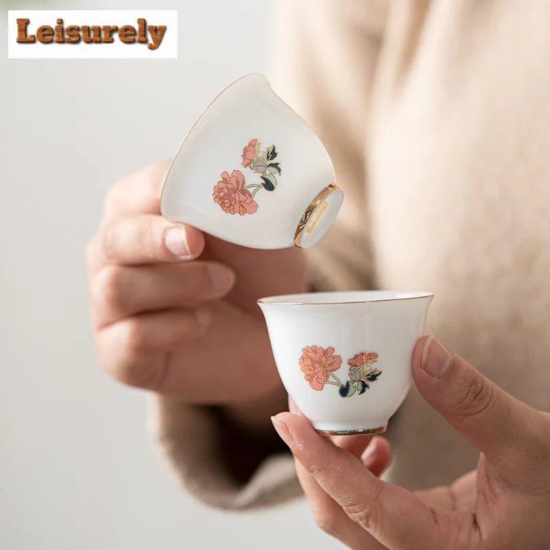 Chinese White Phoenix Dance Nine Heavens Ceramic Tea Set Complete Set Tea Ceremony Set Teapot and Tea Cup Set Teaware Craft