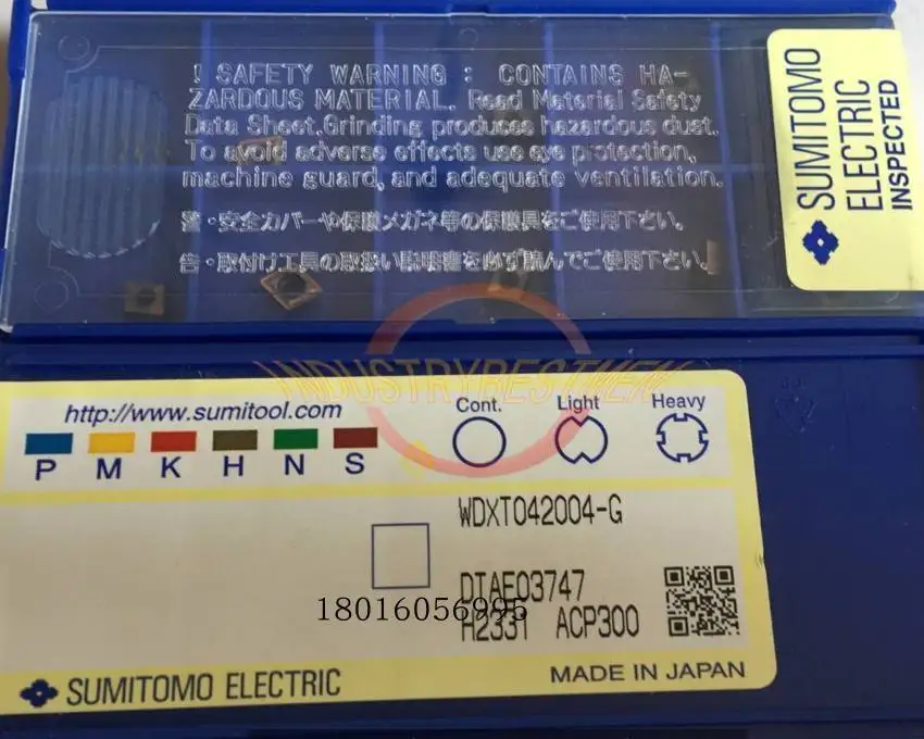 

10 шт./коробка Sumitomo CNC WDXT042004-G ACP300 Новинка
