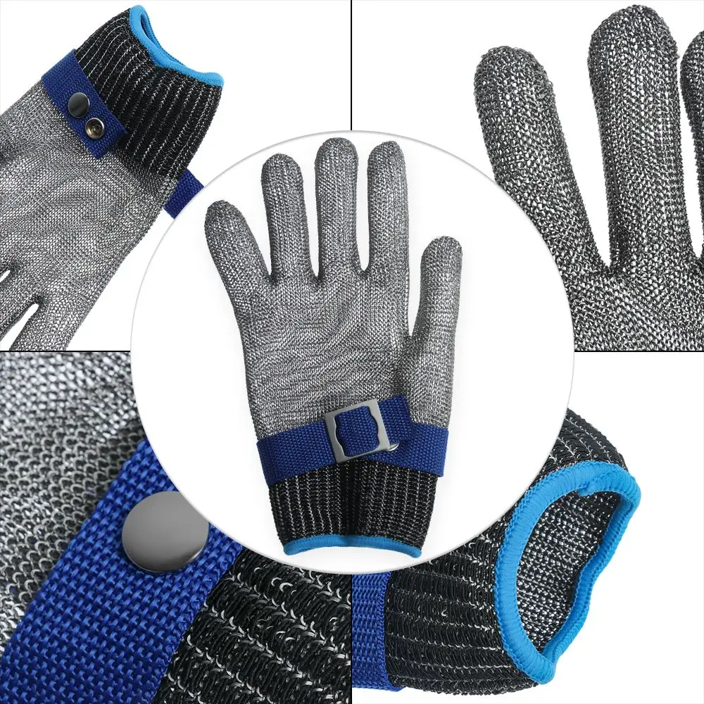 Butcher Mittens Hand Protection Work Stab Resistant Gloves Stainless Steel Metal work gloves,anti cut gloves,cut resistant gloves,protective gloves