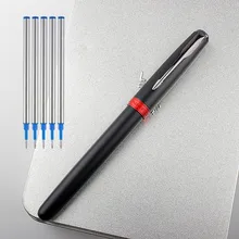 

Luxury Quality Jinhao 75 Black Red Colour Business office Medium Nib Rollerball Pen New