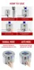 ITOP GF-3 Dry Ice Maker Glass Froster Glass Chiller Glass Freezer Dry ice Forming Machine Using Liquid Titanium Carbon Dioxide 6