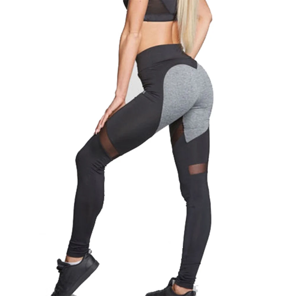 

2/3 Polyester Sweat-absorbing Sport Leggings With Exquisite Craft Fitness Leggings Workout Pants