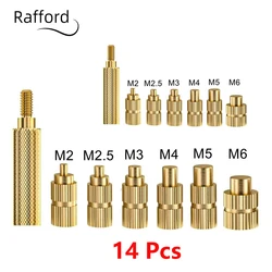 Versatile Heat Set Insert Soldering Iron Tip Kit (14pc Heat insert tip)