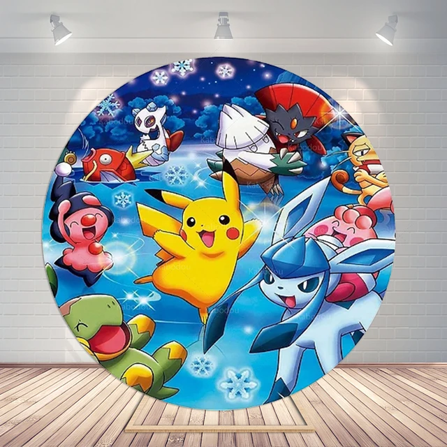 Pokemon Party Scene Setters Wall Decorating Kit with Props