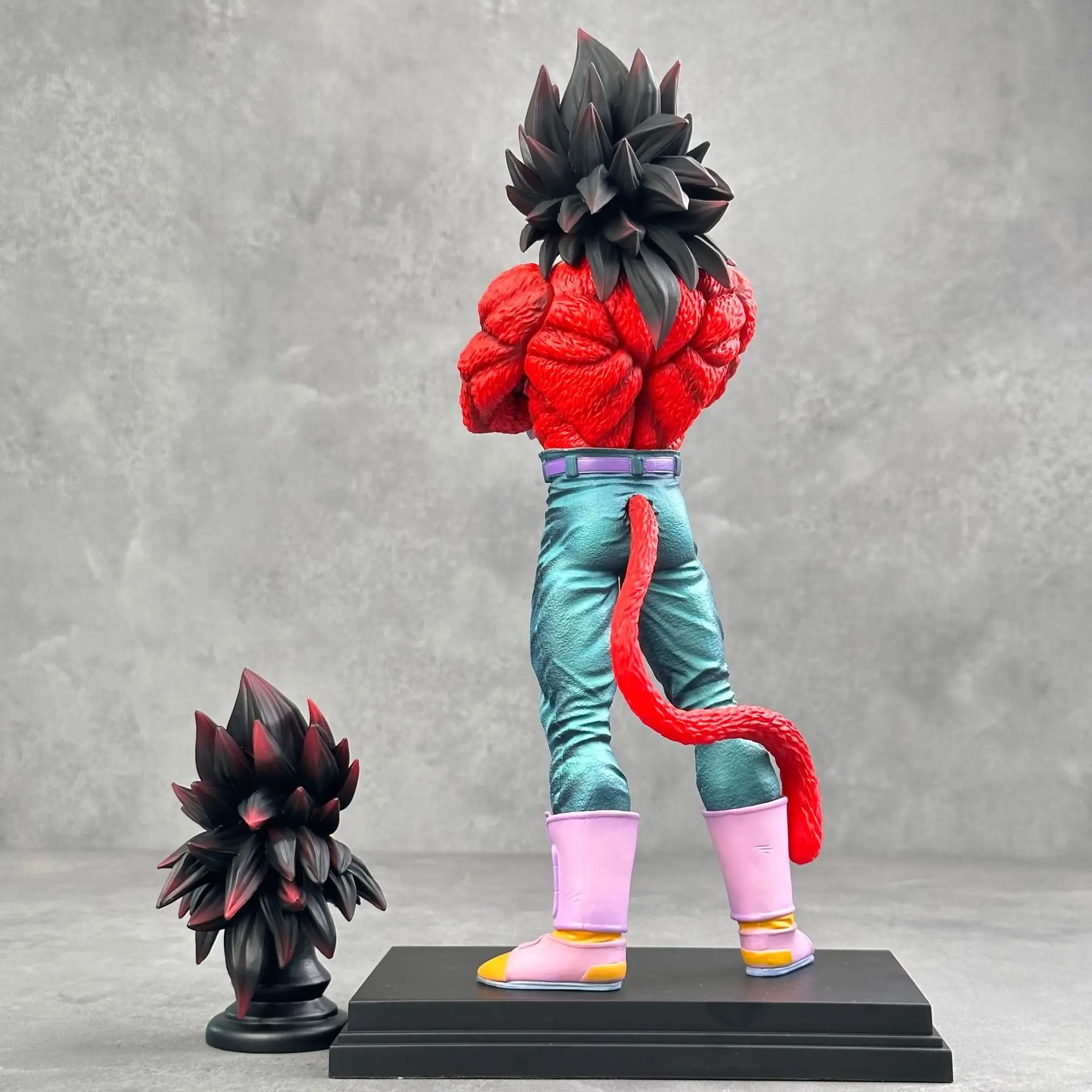 JT Statue Anime Dragon Ball Figures Super Saiyan 4 Vegetto Action