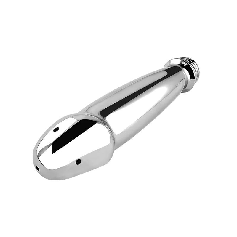 Metal Stainless Steel Enema Shower Bidet Shower Enema Syringe Toilet  Anal Shower Head Beads Bidet Cleaning Kit 3