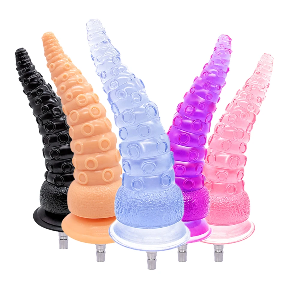 ROUGH BEAST Colorful Octopus Tentacle Vac u Lock Attachment for Men and Women with Masturbation Device Anal Plug Sex Products sex toy