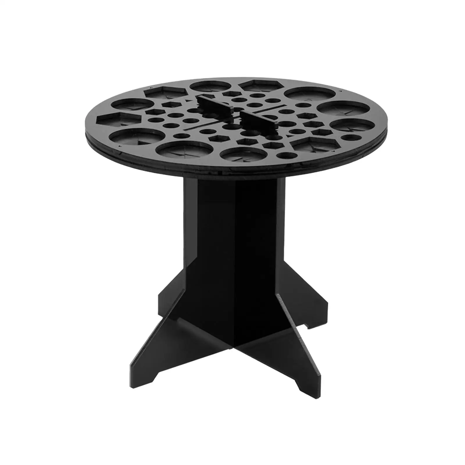 

Makeup Brushes Drying Rack Collapsible Large Capacity Tray for Artists