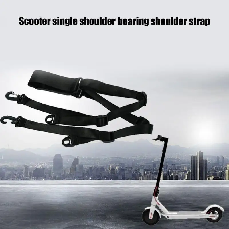 Adjustable Electric Scooter Carrying Strap with Shoulder Support