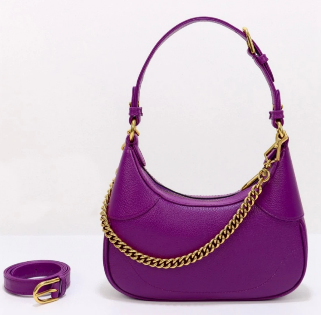 JohnMojie Texture Small Bag Women's Handheld Versatile One