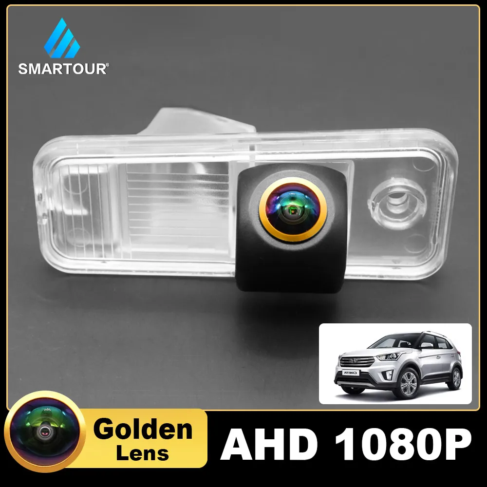 

HD AHD 1080P Fisheye Lens Car Reverse Backup Rear View Camera For Hyundai IX25 IX45 Creta Carens Azera SantaFe 2011-2019