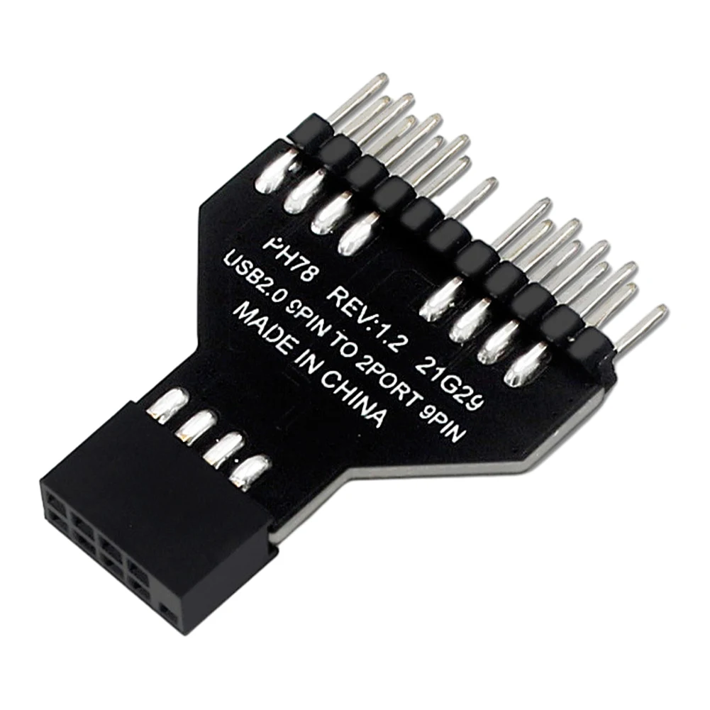 마더 보드 익스텐션 케이블 어댑터, USB 2.0 커넥터, RGB 램프 선풍기, USB2.0 9 핀 헤더 스플리터, USB3.0 19 핀