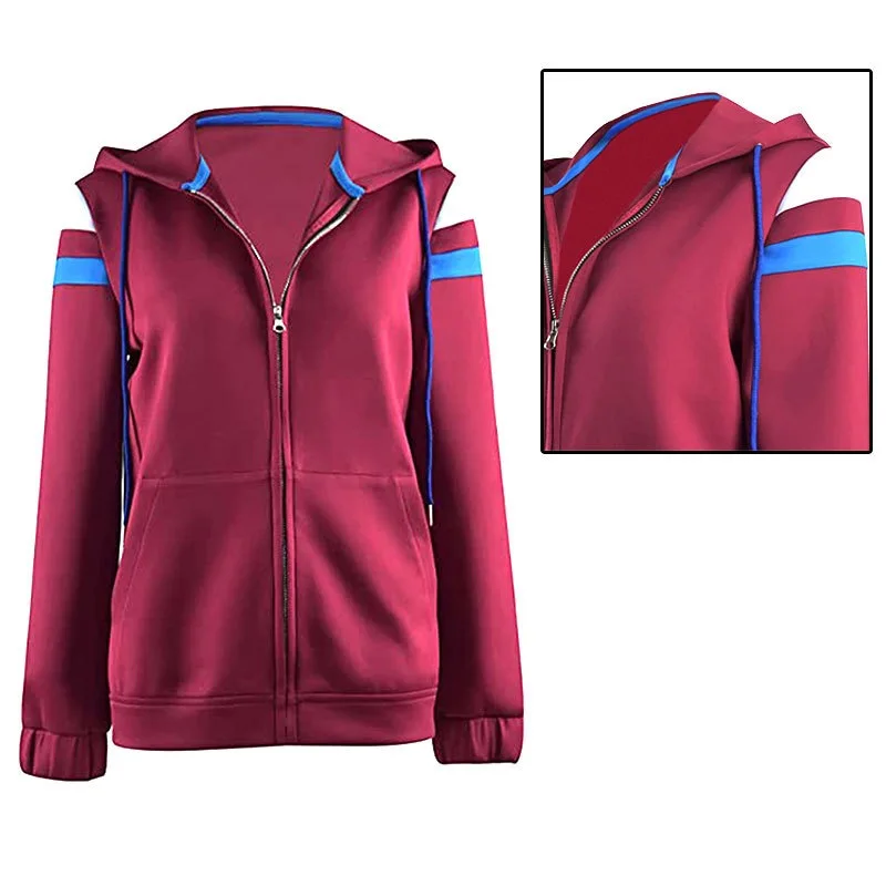 

Wanda Vision Scarlet Witch Cosplay Costume Coat Halloween Carnival Suit