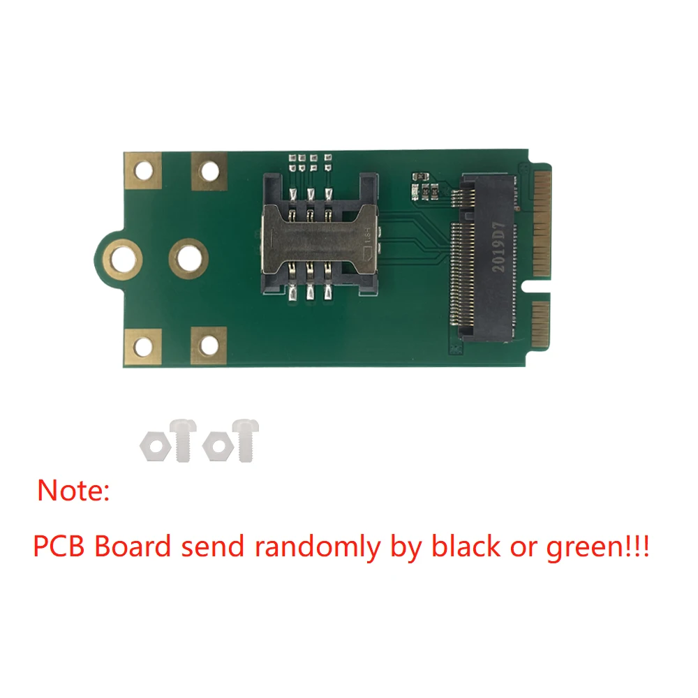 

Адаптер M.2 к pcie, плата адаптера NGFF к мини-PCI-E, 6*3 см со слотом для SIM-карты для RM500Q RM502 RM510 SIM8202G, 4G, 5G модуль