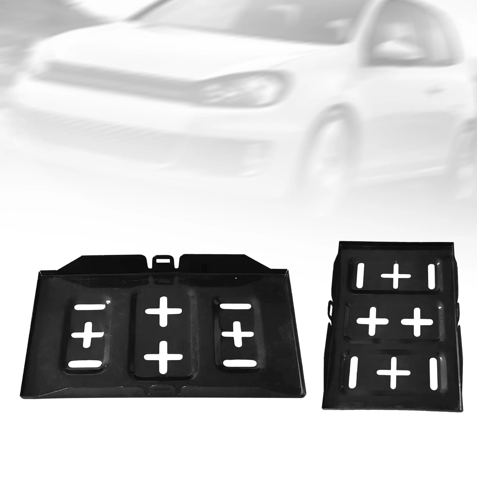 28cm 34cm Universal Battery Tray Bracket Kit 27cm Car Fixed Battery Holder Hold Down Bolts Clamp Bracket for SUV Marine Boats battery holder battery hold down clamp bracket battery clamp