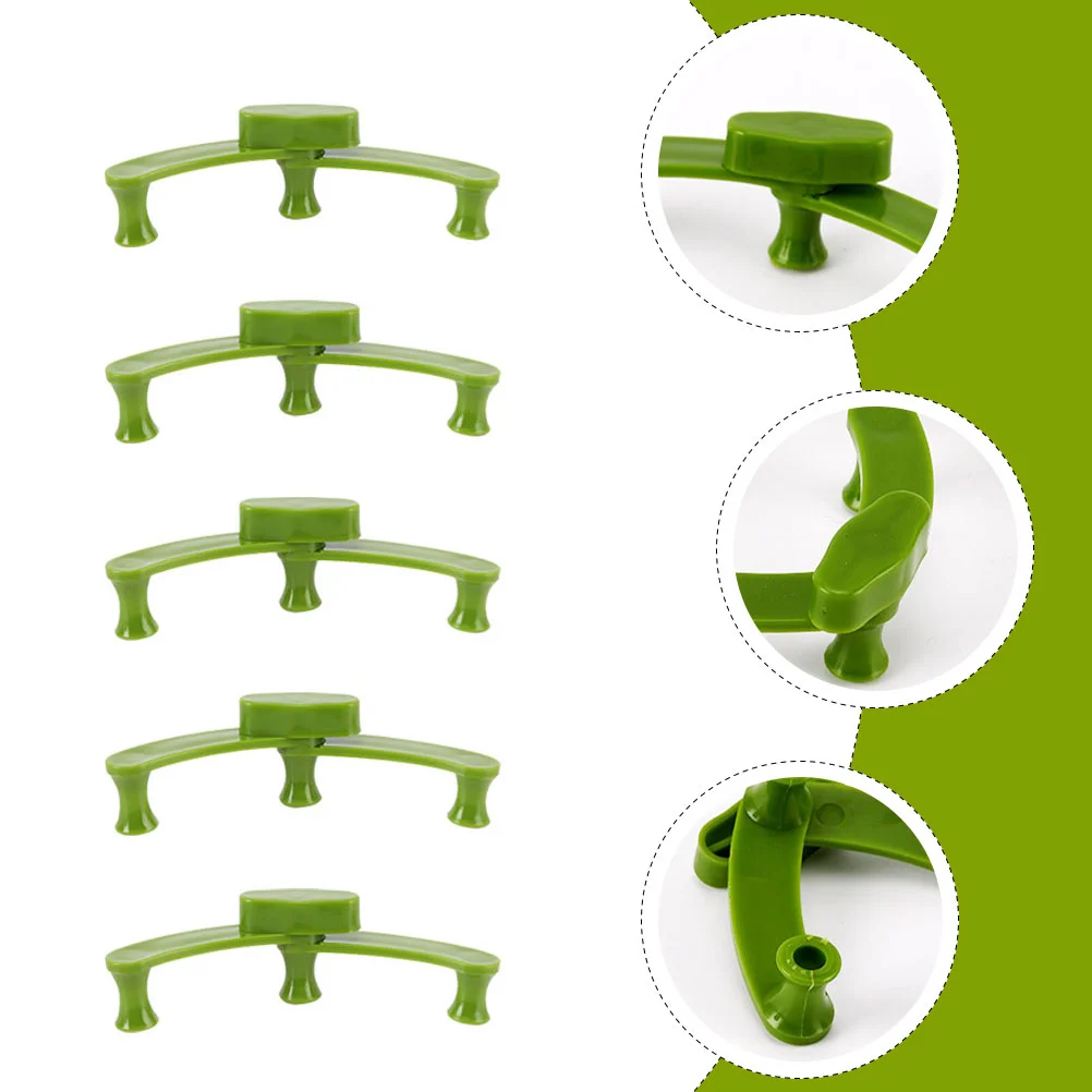 Branch Shaper Plant Stem Trainer Plant Fruit Spreader Bender Gardening Twig Clips Reusable Bending Fixed Clips 10 Pcs plant clips plastic plant clips plant stem support